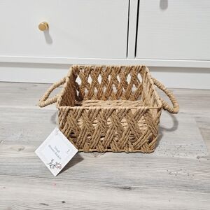 Target Bullseye Playground Spring 2026 Small Woven Basket - Square